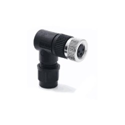 Connecteur femelle M8, 3 pol.,   IP67, 4A, non-blindé
